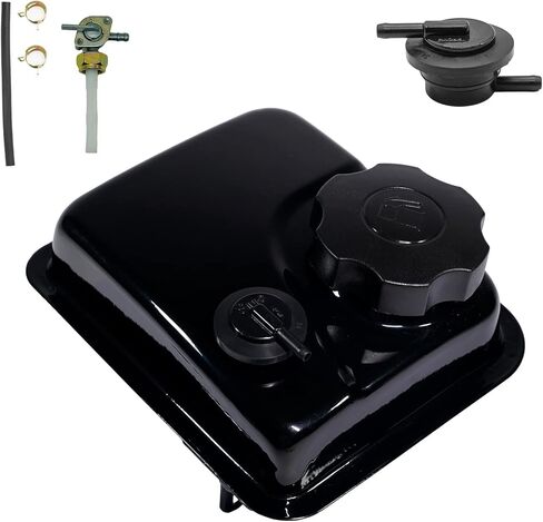 Gas Fuel Tank W/ Side Vent port for Coleman 98cc CK100 CK100-S SK100 Kids Go Kart, Screw on Fuel Tank for Realtree RTK100, Monster / Mega moto MAX MM-K100 ,154F 3.0 hp Engine Parts in Kuwait