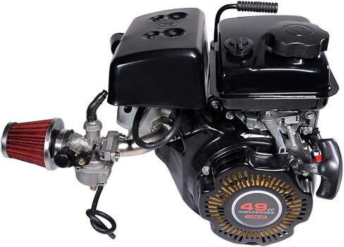 Gas Fuel Tank W/ Side Vent port for Coleman 98cc CK100 CK100-S SK100 Kids Go Kart, Screw on Fuel Tank for Realtree RTK100, Monster / Mega moto MAX MM-K100 ,154F 3.0 hp Engine Parts in Kuwait