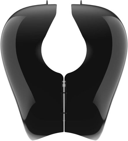 Harley Stretched Gas Tank Cover Motorcycle Tank Covers Gallon Fuel Shrouds Fit for 2009+ Harley Touring - Denim Black with Medium Red Outer Pinstripe in Saudi Arabia