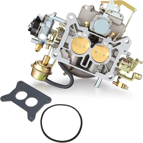 Carburetor Carb with Two 2 Barrel 2100 2150 Compatible with Ford 289 302 351 Cu Jeep Engine, with Electric Choke 2100, A800 in Saudi Arabia