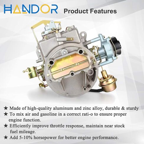 Carburetor Carb with Two 2 Barrel 2100 2150 Compatible with Ford 289 302 351 Cu Jeep Engine, with Electric Choke 2100, A800 in Saudi Arabia