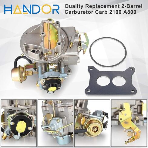 Carburetor Carb with Two 2 Barrel 2100 2150 Compatible with Ford 289 302 351 Cu Jeep Engine, with Electric Choke 2100, A800 in Saudi Arabia