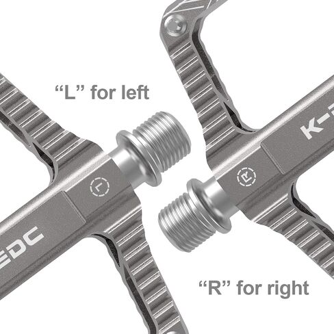 دواسات دراجة الطريق/الجبل، دواسات دراجة من سبائك الألومنيوم مقاس 9/16 بوصة، دواسات MTB خفيفة الوزن غير قابلة للانزلاق، محامل محكمة الغلق، دواسات منصة الدراجة BMX MTB in Kuwait