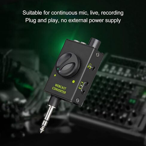 External Sound Card,Sound Card Converter,Portable Multifunctional External Sound Adapter for Mixer Live Recording Computer Games for Live Streaming and Recording in Kuwait