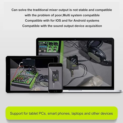 External Sound Card,Sound Card Converter,Portable Multifunctional External Sound Adapter for Mixer Live Recording Computer Games for Live Streaming and Recording in Kuwait