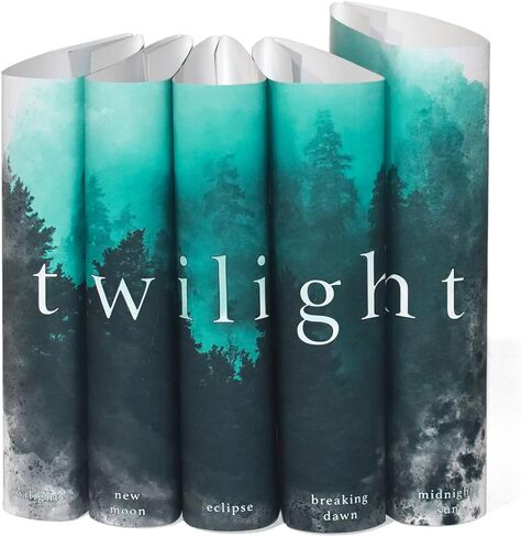 كتب Juniper - سلسلة Twilight Saga - أغلفة الكتب فقط - أغلفة كتب مخصصة لمجموعة كتب Twilight المكونة من 5 مجلدات in Kuwait