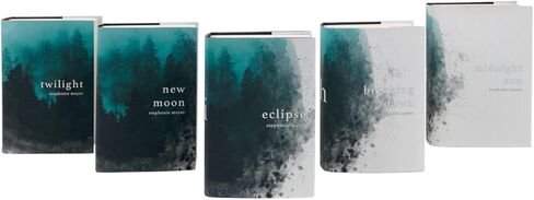 كتب Juniper - سلسلة Twilight Saga - أغلفة الكتب فقط - أغلفة كتب مخصصة لمجموعة كتب Twilight المكونة من 5 مجلدات in Kuwait
