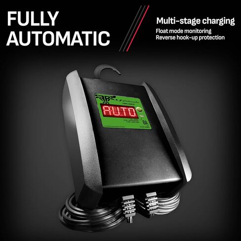 شاحن وصيانة البطاريات Farm & Ranch 8A 12V - أوتوماتيكي بالكامل - يعمل مع معظم أنواع البطاريات in Kuwait