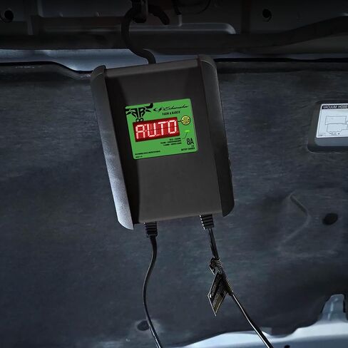 شاحن وصيانة البطاريات Farm & Ranch 8A 12V - أوتوماتيكي بالكامل - يعمل مع معظم أنواع البطاريات in Kuwait