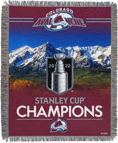Northwest NHL Unisex-Adult Woven Tapestry Throw Blanket in Saudi Arabia