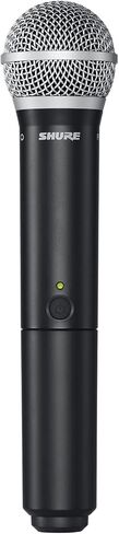 Shure BLX1288/P31 UHF Wireless Microphone System - Perfect for Church, Karaoke, Stage, Vocals - 14-Hour Battery Life, 300 ft Range | Includes Handheld & Headset Mics, Dual Channel Receiver | H8 Band in Saudi Arabia