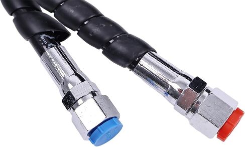 طقم خرطوم هيدروليكي HO5124 متوافق مع قارب التوجيه الخارجي SeaStar Teleflex Marine بطول 24 قدمًا in Saudi Arabia