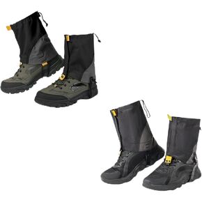 Gators for Hiking Boots and Shoes, Lightweight Adjustable Leg Gaiters for Men Women, Waterproof, Unisex, Adults, Outdoor Enthusiasts, Hikers, Gaiters