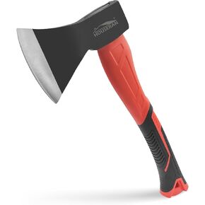 Camping Axe - 14" Wood Axe for Splitting Firewood, Non-Slip Handle, Ideal for Camping and Woodworking