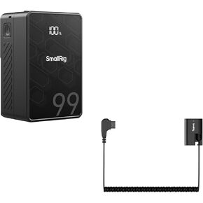 SmallRig VB99 SE and D-TAP to LP-E6NH Dummy Battery