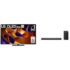 LG 55" OLED evo G4 Series Smart TV Bundle S70TY 3.1.1-Channel QNED Matching Soundbar (2024 New Models)