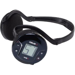 WS6 Wireless Headphones for Deus II, Wireless Headset and Stand Alone Unit to Control Your Metal Detector, Perfect Accessory for Deus II Metal Detector
