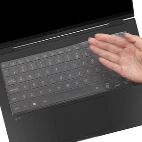Keyboard Cover for LG Gram 14 14Z90S 14T90S 14Z90P 14Z90Q 14Z90RS 14Z90R-K Keyboard Skin Protector LG Gram 14 Keyboard Accesseries (Not Fit Gram 14Z90N 14T90N 14Z990) -TPU