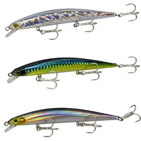 3Pcs Minnow Lures Kit Topwater Crankbait Jerkbait Plugs Baits Pack for Trout Bass Walleye Salmon Redfish Freshwater Saltwater 44