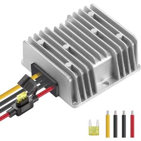 18 فولت/20V إلى 12 فولت محول الجهد ، 12 فولت 15A DC محول مخفض الجهد ، 180W منظم محول باك التلقائي لعابرة غولف DIY RC CAR