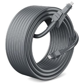 Starlink Flat High Performance Cable, 75FT/23M Rectangular Satellite Replacement Cable Flat Cat6 Network Cable, Waterproof Extension Cord for Starlink Flat High Performance