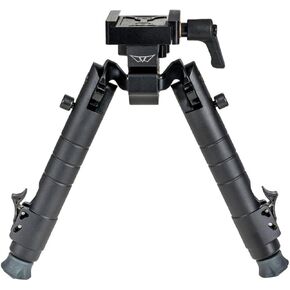 Warne 7901M Precision Bipod, Pic Rail Interface, Rapid Leg Deployment, Competition Ready, Fits Picatinny Rail, Matte Black