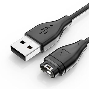 USB A Charger for Garmin Watch Charger, Charging Cable for Garmin Watch Fenix 8 7 7S 7X 6 6S 6X 5 5S Plus, Forerunner 55 165 245 645 935 945,Approach S70 S40,Instinct,Vivoactive 5 4 4S 3 (1.6ft*3)