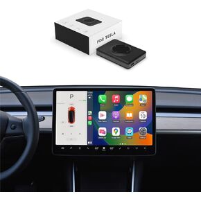 Tesla Carplay ، محول Carplay اللاسلكي و Android Auto ل Tesla Model 3/Model Y ، Plug & Play Instant
