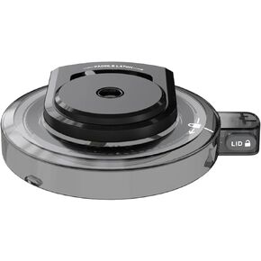 Outer Bowl Lid for NC301 Ice Cream Maker,Reusable Creami Replacement Lid, Creami Accessories Compatible with NC299AMZ/NC301/NC300/NC201/NC101 Series (NO Paddle)