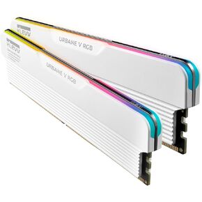 KLEVV Urbane V RGB DDR5 32GB (2x16GB) 6000MHz CL30 A-DIE 1.35V Gaming Desktop Ram Memory SK Hynix Chip XMP 3.0 / AMD Expo Ready (KD5AGUA80-60A300M)