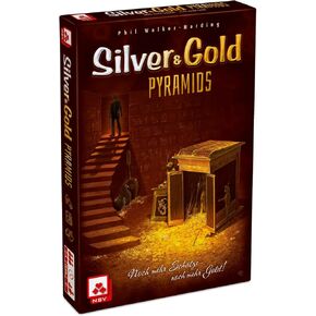 Nürnberger Spielkarten Verlag 10041765-0001 الأهرامات الفضية والذهبية ، أصفر