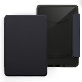 Case for Kindle Paperwhite (6.8" 11th Generation 2021)&Signature Edition,PU Leather Cover and Transparent Hard Back Shell,with Auto Sleep/Wake,Oat Coffee