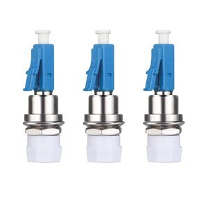 2pcs LC/UPC Male to FC/UPC Female Fiber Optic Singlemode Adapter LC/UPC to FC/UPC Male to Female Single Mode 9/125um Adapter Fiber Optic Connector