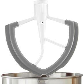 Flex Edge Beater for KitchenAid 6 QT Bowl-Lift Stand Mixers Kitchen Accessories and Attachments Paddle with Scraper for Kitchen Aid Mixer Accessories Beater Blade 6 Quart