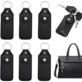 6 PCS Leather Flash Drive Case مواد ناعمة تخزين الإبهام محرك الأقراص CAES قفزة محرك حماية وتخزين العناصر الصغيرة لمحرك أقراص فلاش محرك أقراص محرك أقراص