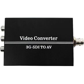HD 3G SDI to AV CVBS Video Converter Support 1080P L/R Audio Output SD-SDI HD-SDI Signal for TV
