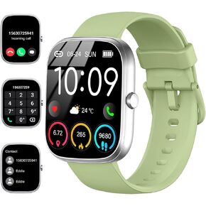 Smart Watch for Women, 2025 HD 1.91" Smartwatch (Answer/Make Call), 112+ Sports Modes Fitness Activity Tracker, Calories/Heart Rate/Sleep Monitor, IP68 Waterproof Step Counter for Android iOS, Pink