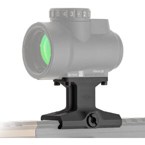 Reptilia DOT Mount 1.93" Height for Trijicon MRO - Black Anodized