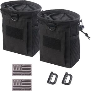 XTACER Tactical Molle Dump Pouch Storage Bag Versatile Pouch Drawstring Magazine Military Utility Belt Ammo Pouch