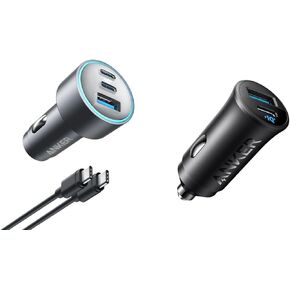 Anker USB-C Car Charger, 30W 2-Port Type-C Car Adapter with Anker USB-C Car Charger