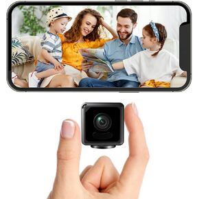 كاميرا أمنية صغيرة في المنزل ، و micro micro 4k mini كاميرا داخلية للحيوانات الأليفة مربية كاميرات ذكية ، ورؤية ليلية داخلية في الهواء الطلق ، واكتشاف الحركة
