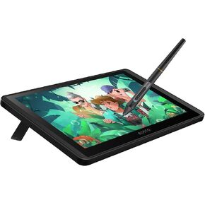 12HD-A H-IPS LCD Graphics Drawing Tablet Monitor 11.6 Inch Size 1366x768 Display 8192 Pressure Level Passive Technology with Tilt Function Support Windows MacOS USB-Powered Low Consumption