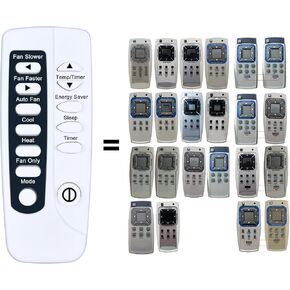 PZL AC Replacement Remote Control for Some Frigidaire Air Conditioner Models
