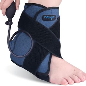 NEWGO Ankle Ice Pack for Inuries Reusable Heel Ice Pack for Foot Pain Relief, Gel Cold Pack for Achilles Tendonitis, Plantar Fasciitis, Sprained Ankles and Heels in Kuwait