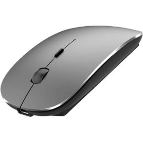 Bluetooth Mouse for MacBook/Laptop/Notebook/pc/iPad/Chromebook, Wireless Mouse forMacBook air/Pro (White)