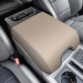 AOMSAZTO Armrest for 2015-2020 Ford F-150 Black (Bucket Only)
