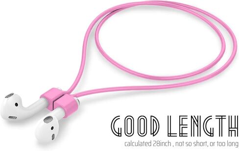 Ultra Strong Magnetic Airpod Pro Strap Anti-Lost Cord Sports Lanyard Compatible with Airpods 3rd 2nd Generation Pro 3 2 1 (3 White) in Saudi Arabia
