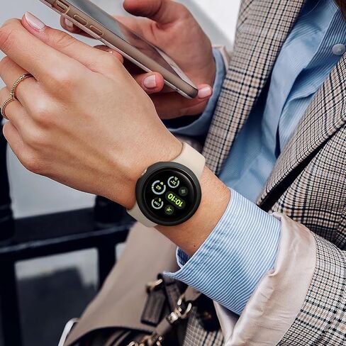 3 علبة حزمة مع واقي الشاشة متوافق مع Google Pixel Watch 2 شاشة واقي الشاشة ， غطاء مصدٍ عالي للحساسية. in Kuwait