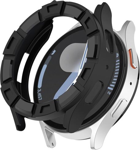 متوافق مع Samsung Galaxy Watch Fe/Galaxy Watch 7/Galaxy Watch 5/Galaxy Watch 4 40 مم 44 ملم ملحقات الغلاف الواقية للوقاية (5Colors ، 44 ملم) in Kuwait