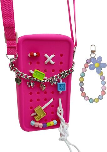 Crossbody Mini Cell Phone Bag Purse with Adjustable Strap Hands-Free Traval Bag in Saudi Arabia